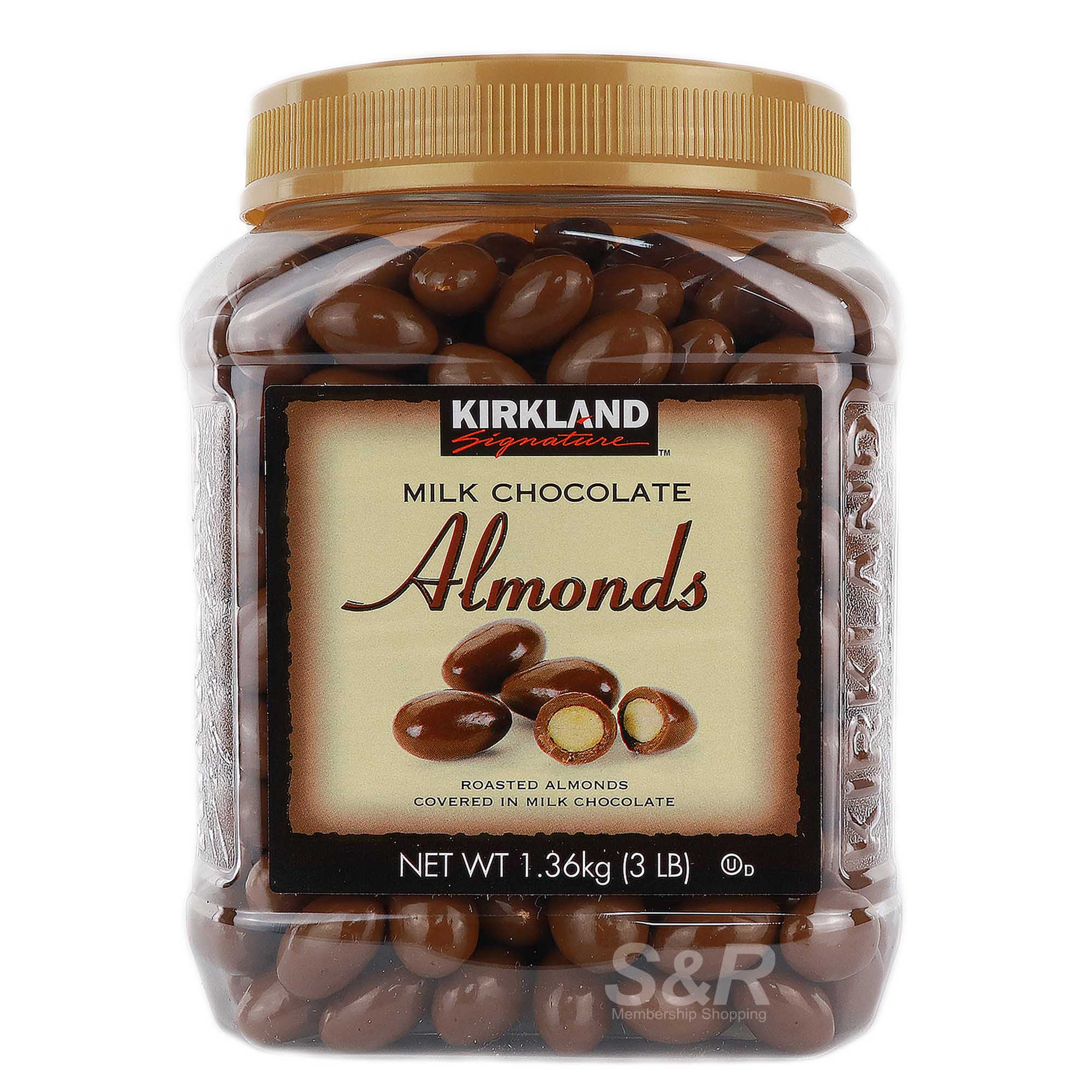 Kirkland Signature Milk Chocolate Covered Almonds 1.36kg